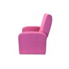 Uncaged Ergonomics Stash Kids Chair Ottoman Pink SLC-M